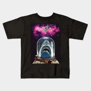 Sharks In Space Kids T-Shirt